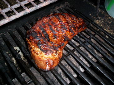 Barbecued Tri Tip on the Gas Grill