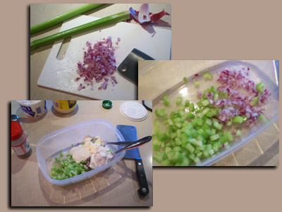 Homemade Potato Salad Ingredients