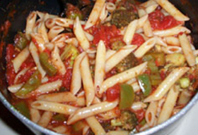Vegetable Pasta – Serve as a Side or Main Dish