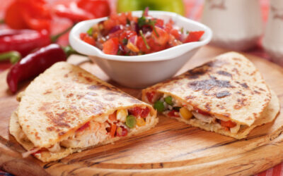 Chicken or Beef Quesadillas  – What’s Not to Love?