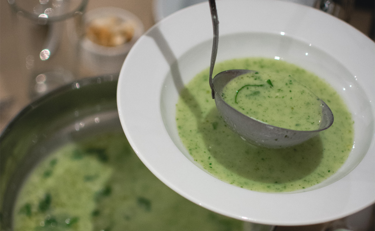 Creamy Spinach Soup Recipe