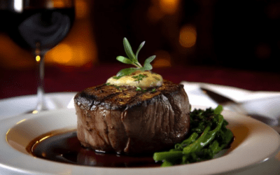 Perfectly Seared Filet Mignon with Rich Au Jus