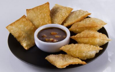Crispy Fried Wontons – Vegetarian or Meat Versions