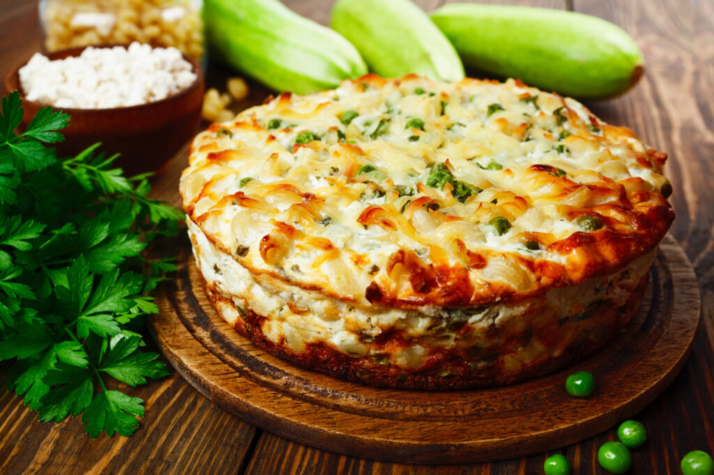Pasta Casserole with Cottage Cheese