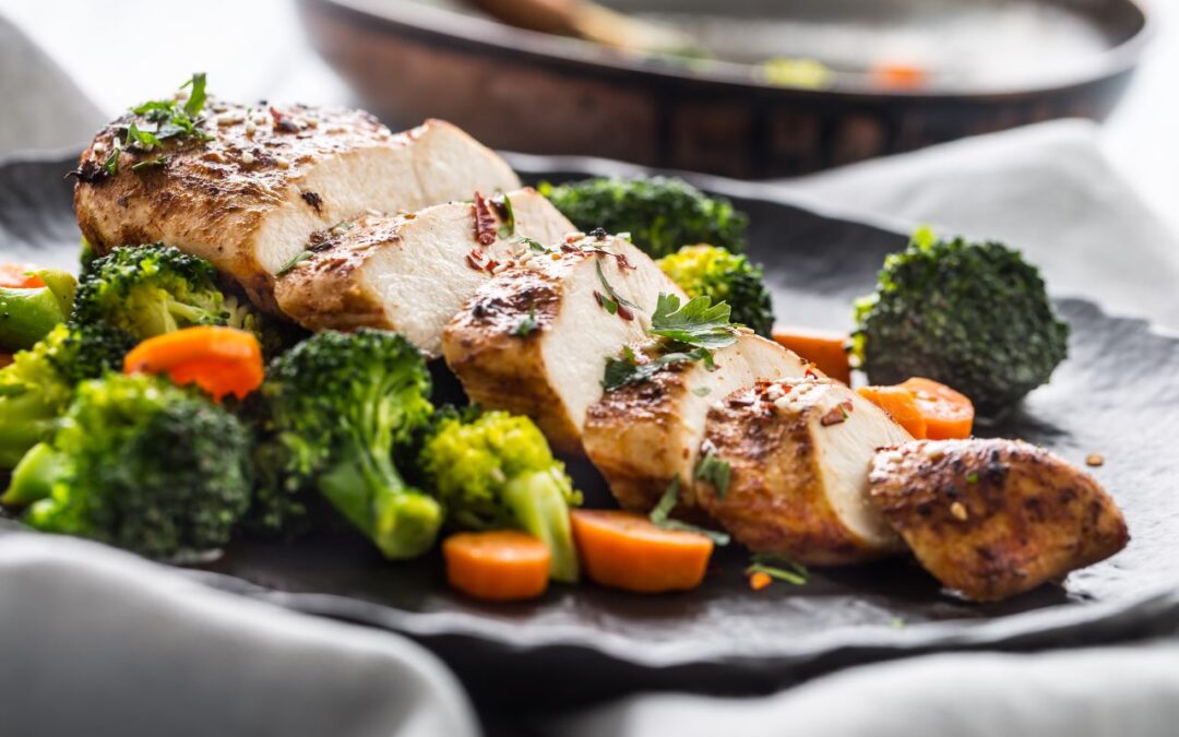 Roasted Chicken Breasts with Veggies
